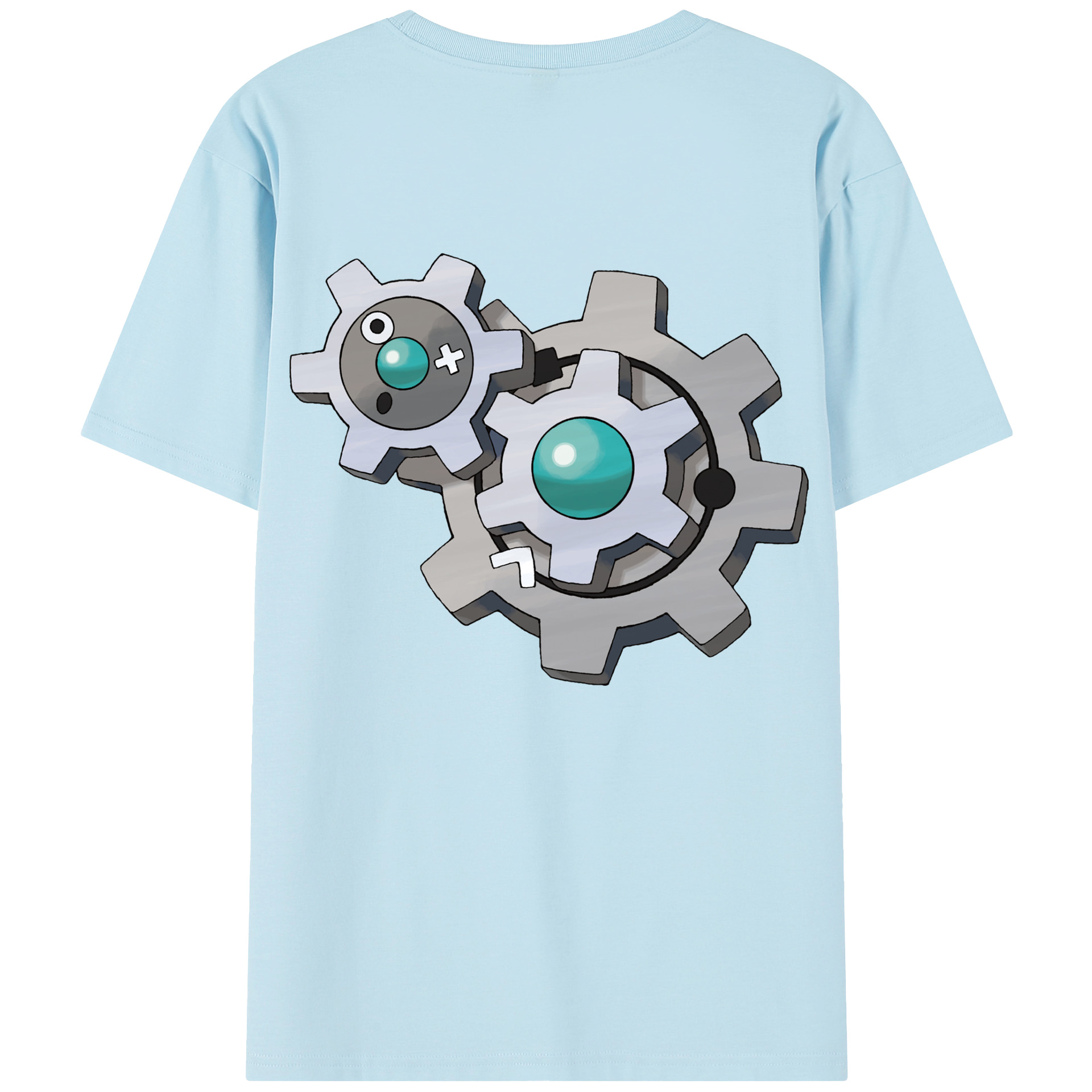 （画像用） ポケットモンスター Pokémon 綿100％半袖Tシャツ（背面プリント）